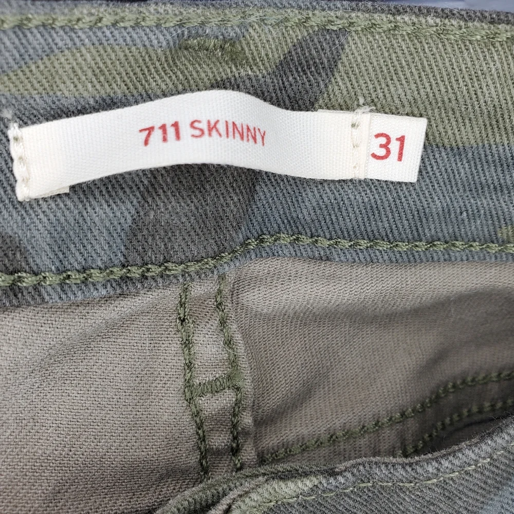 LEVI'S camo skinny Jeans - Picture 3 of 16